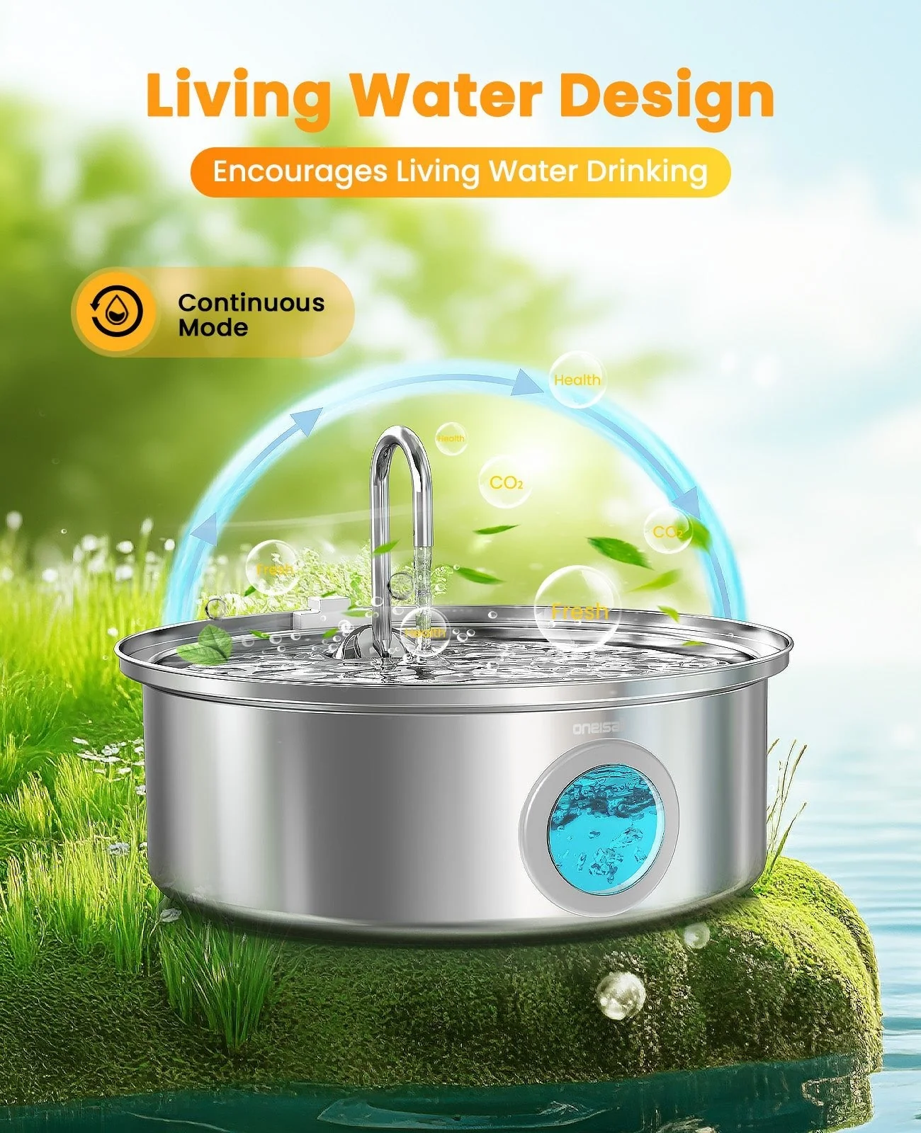 Oneisall 5L Automatic Cat Feeder with APP Control & 7L Pet Water Fountain Set - Image 17