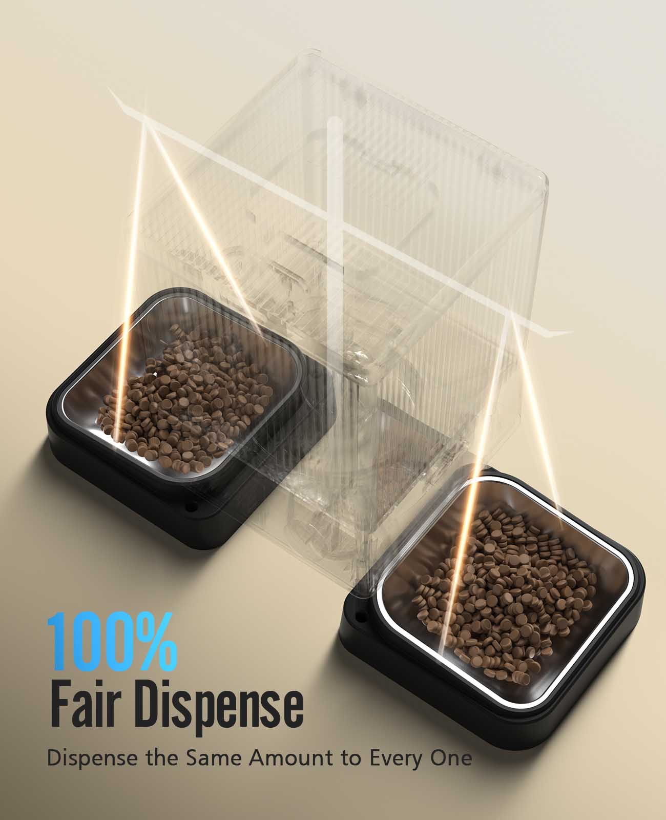 Oneisall 5L Automatic Cat Feeder with APP Control & 7L Pet Water Fountain Set - Image 9