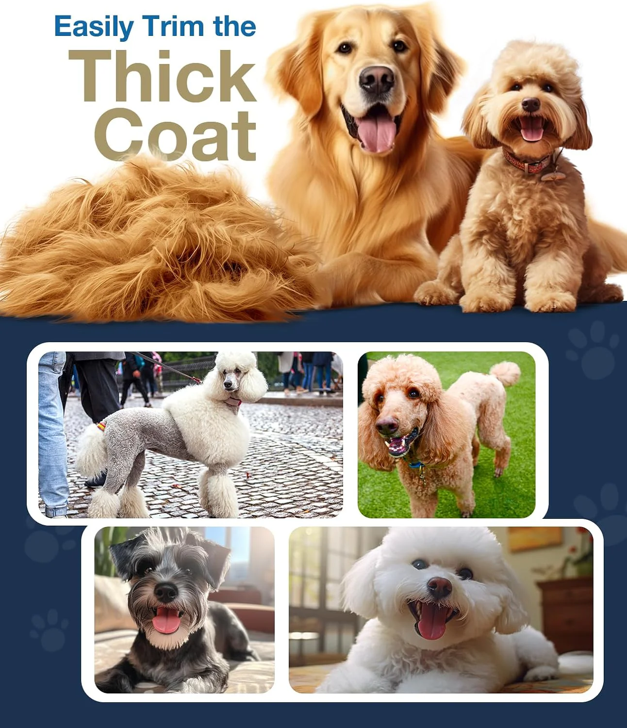 Oneisall RFC-676 Dog Clipper for Thick Coats - Image 14