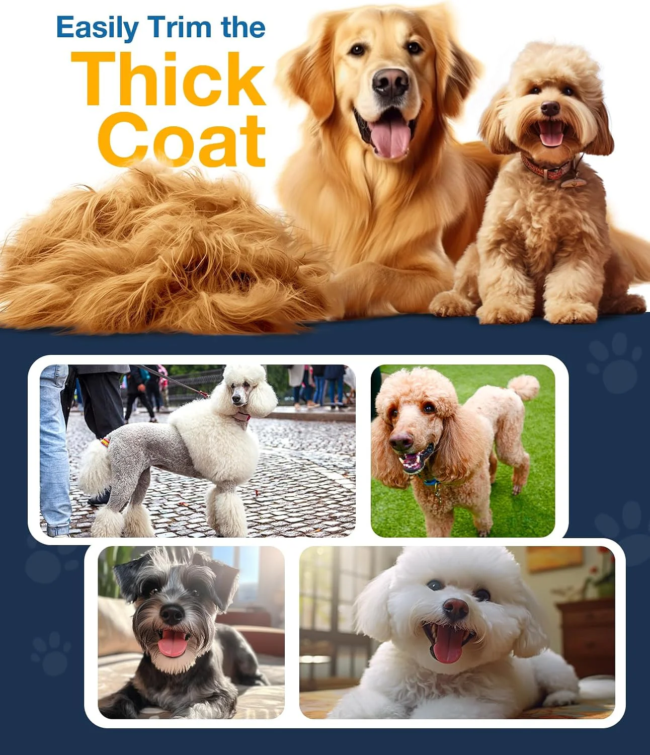 Oneisall RFC-676 Dog Clipper for Thick Coats - Image 4