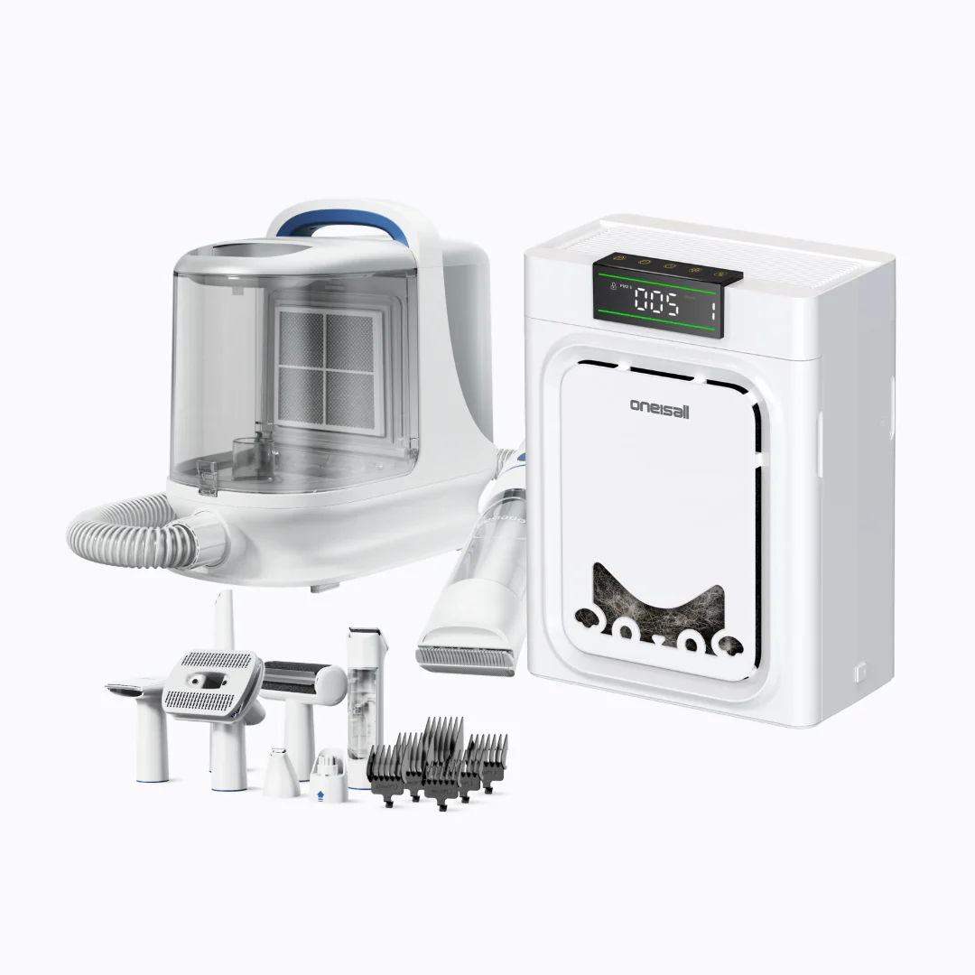 Oneisall BM3 13000Pa Super Strong Suction Dog Grooming Vacuum Kit - Image 14