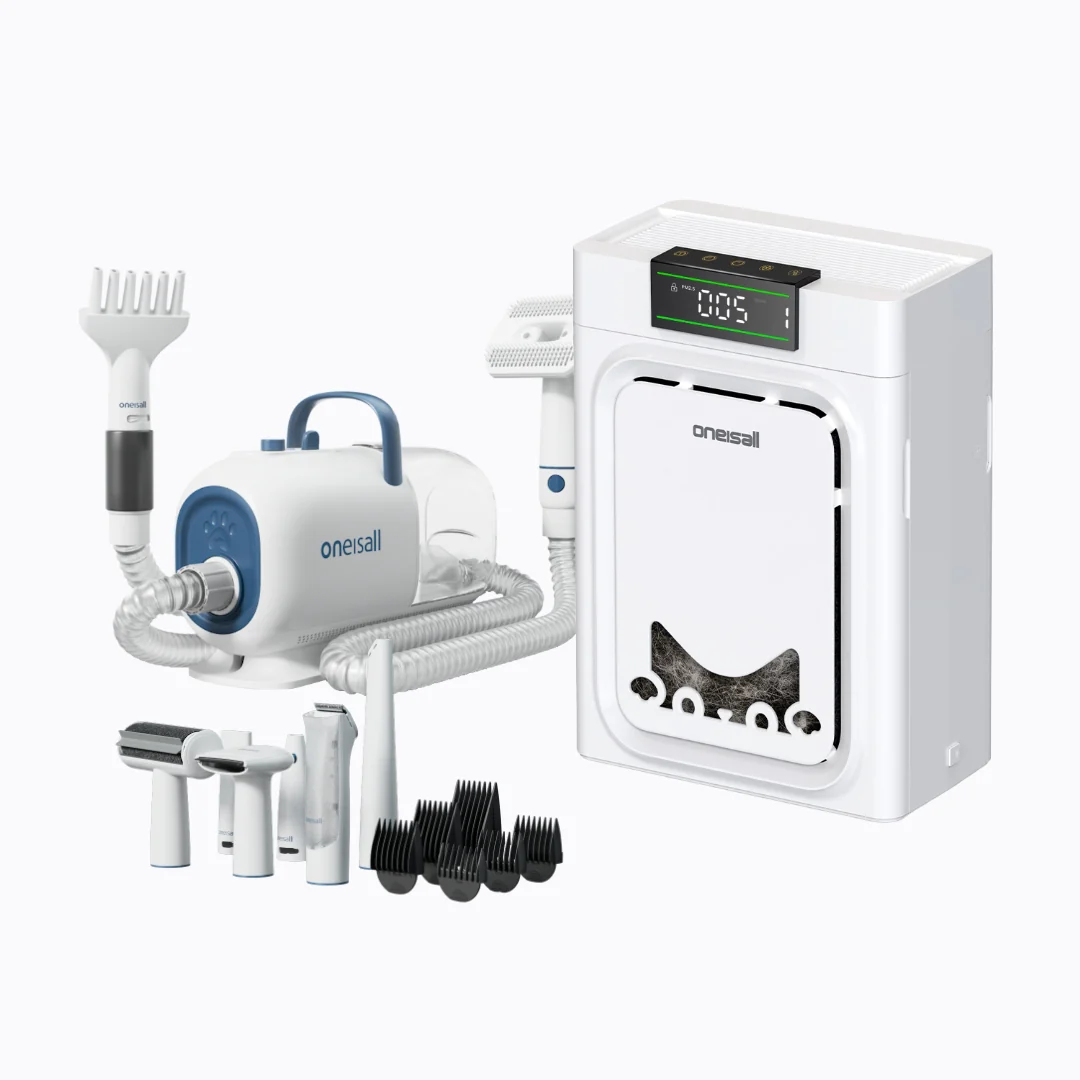 Oneisall Cozy C1 8-in-1 Pet Grooming Vacuum & Dryer Kit - Image 34