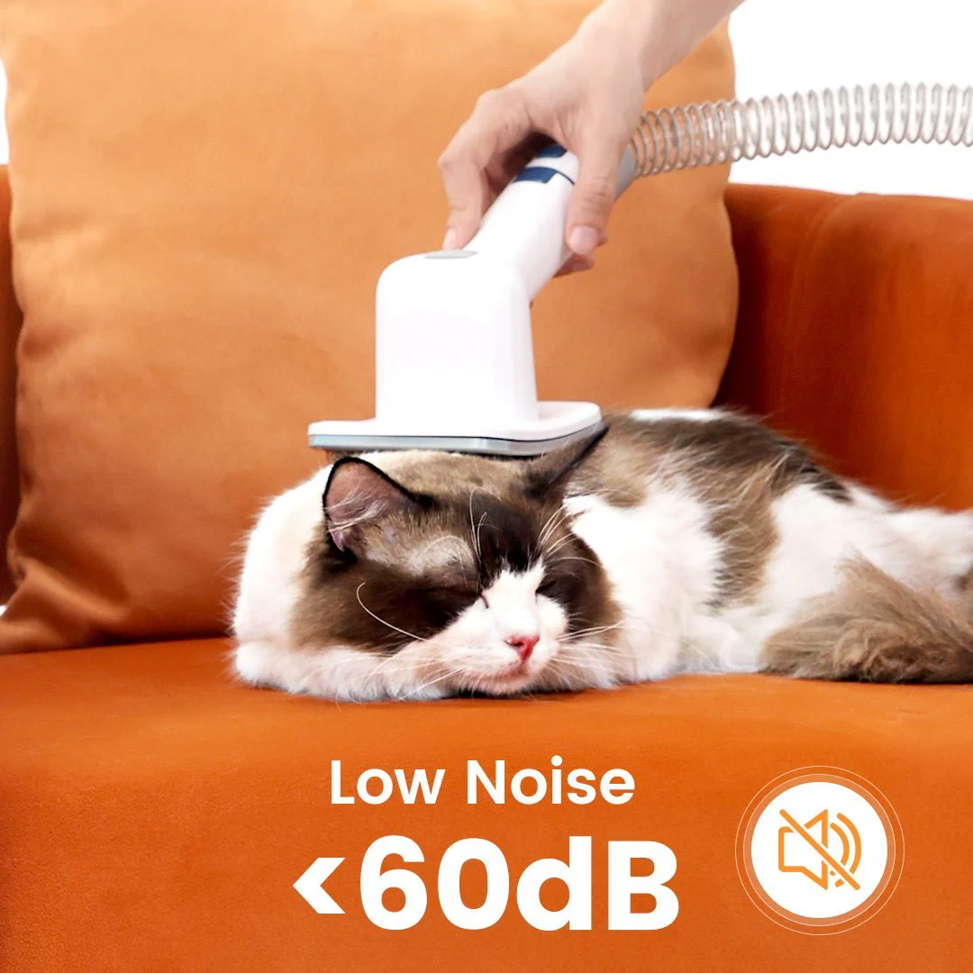 Oneisall LM2 7-in-1 Pet Grooming Vacuum Kit Purple - Image 21