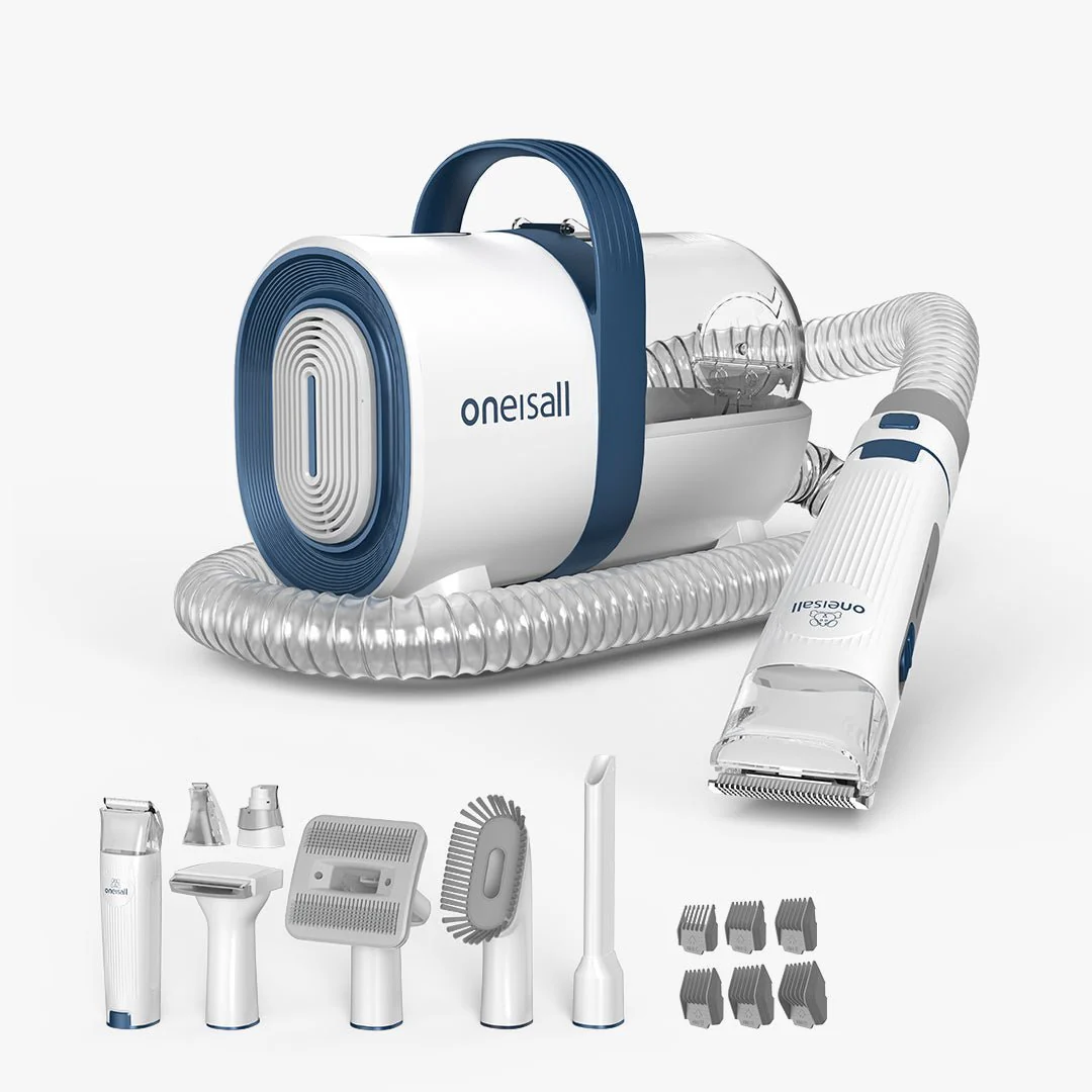 Oneisall LM2 7-in-1 Pet Grooming Vacuum Kit Purple - Image 26