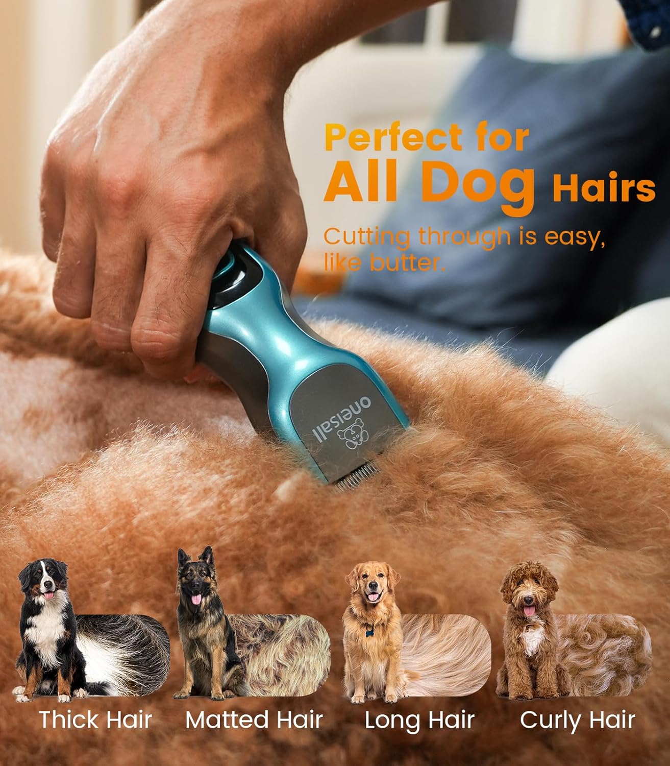 Oneisall DTJ-001 Dog Clipper for Thick Coat - Image 4