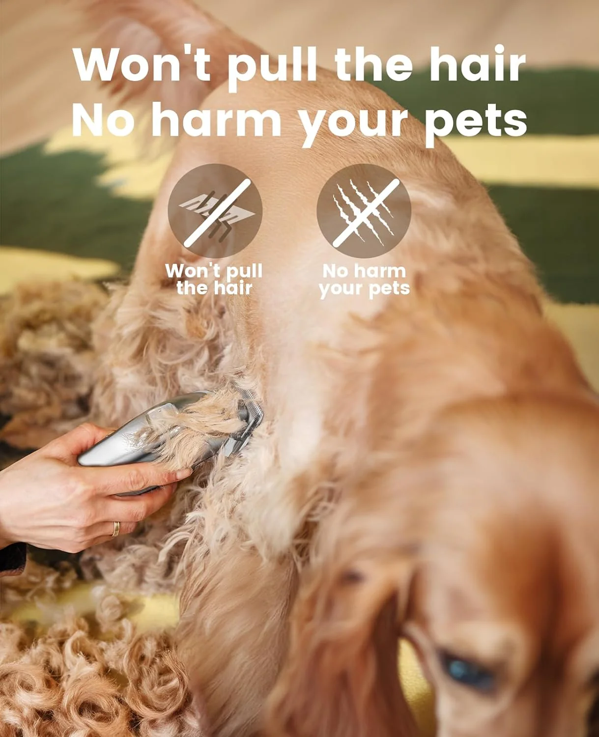 Oneisall K52NTS Dog Grooming Clippers - Image 4