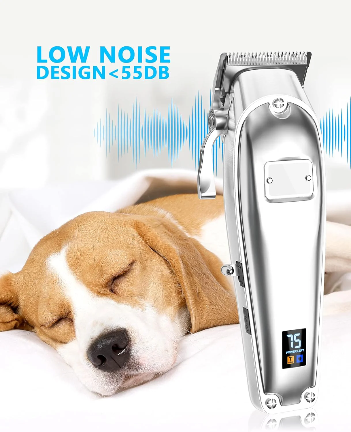 Oneisall K52NTS Dog Grooming Clippers - Image 7