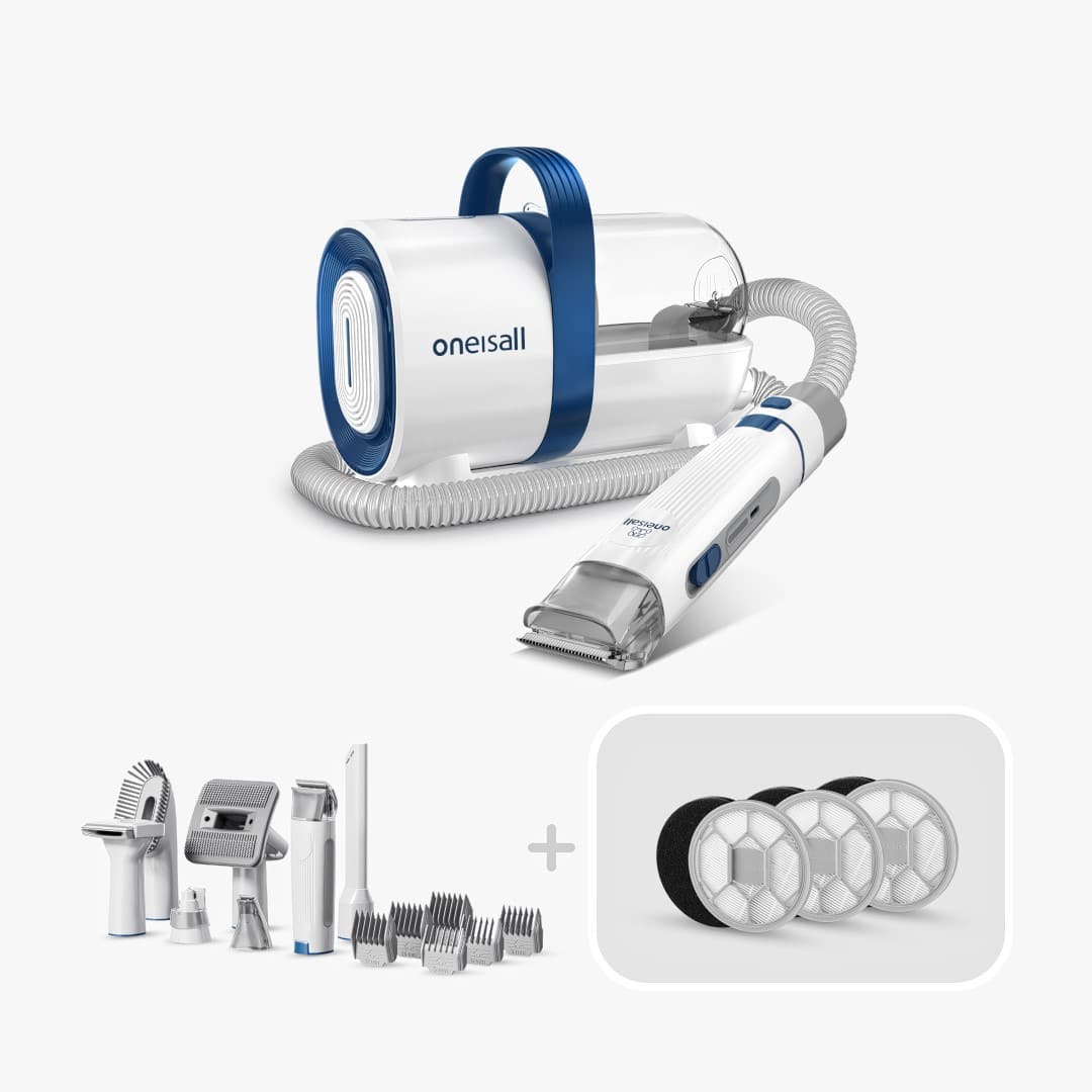 Oneisall LM2 7-in-1 Pet Grooming Vacuum Kit - Image 18