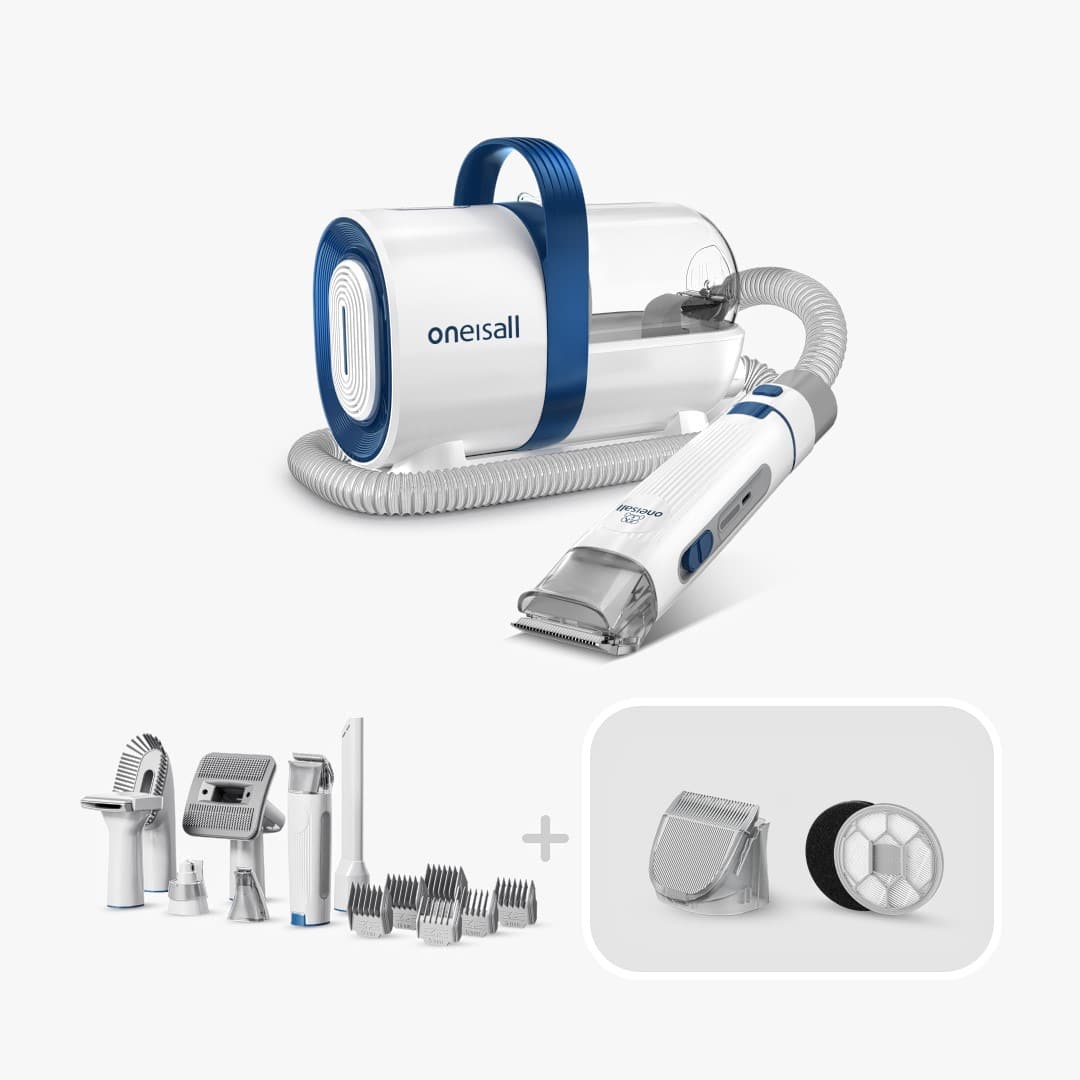 Oneisall LM2 7-in-1 Pet Grooming Vacuum Kit - Image 20