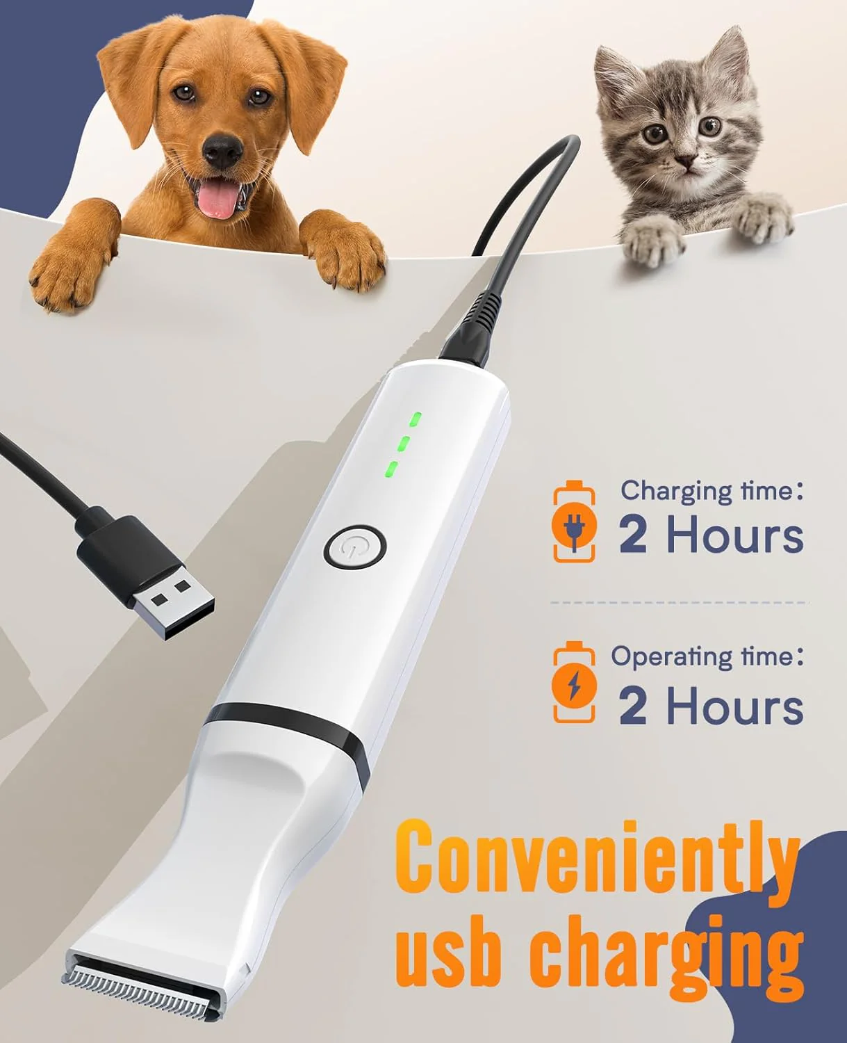 Oneisall N5 2-in-1 Pet Paw Trimmer - Image 7