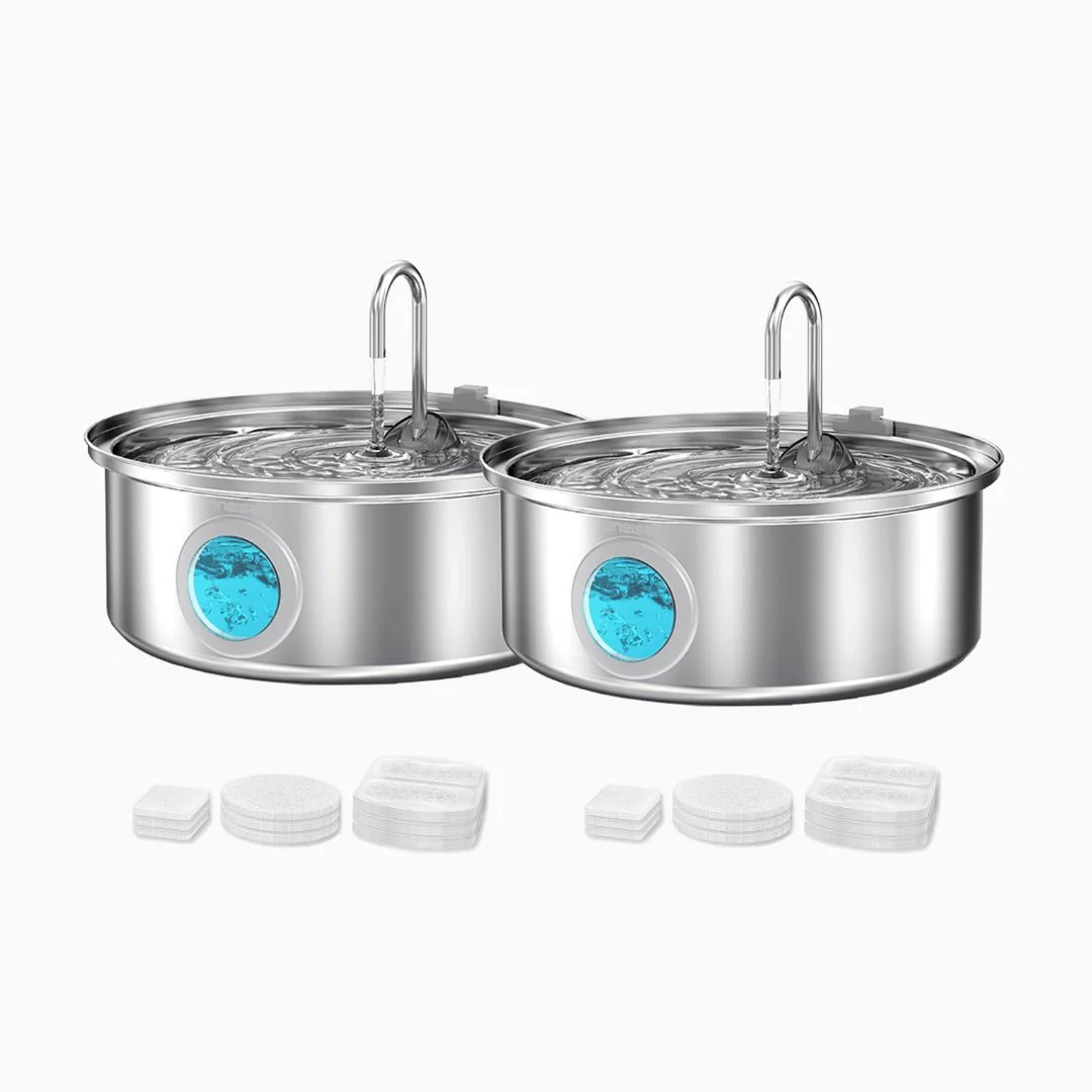 Oneisall 7L Pet Water Fountain with Visual Water Level - Image 23