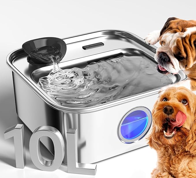 Oneisall 10L Pet Water Fountain for Large Dogs - Image 10