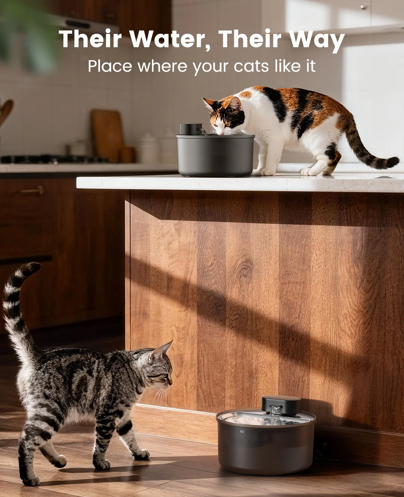 Oneisall 3.2L Cordless Cat Water Fountain - Image 6