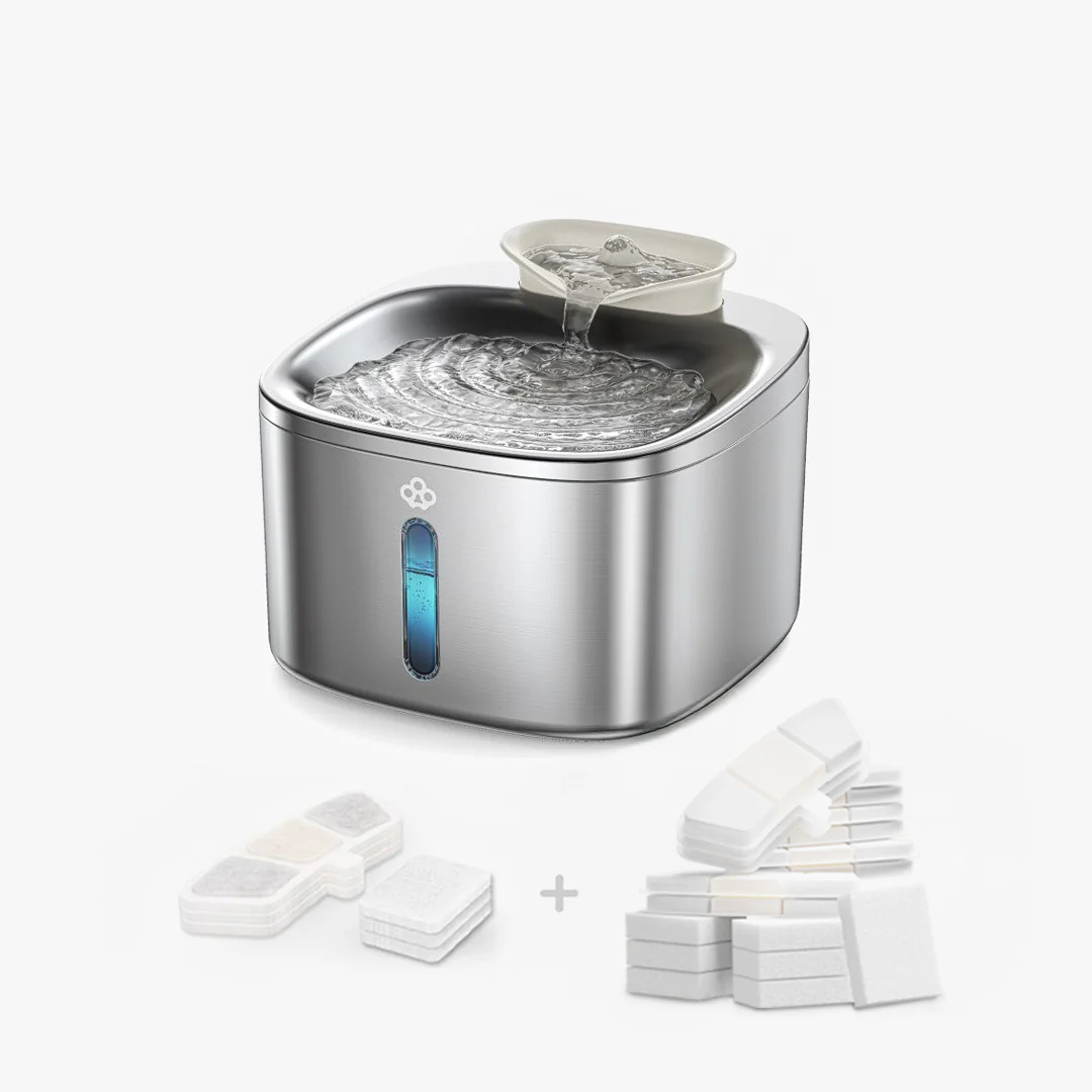 Oneisall 3.5L Corded Pet Water Fountain with 3PCS Filters - Image 21