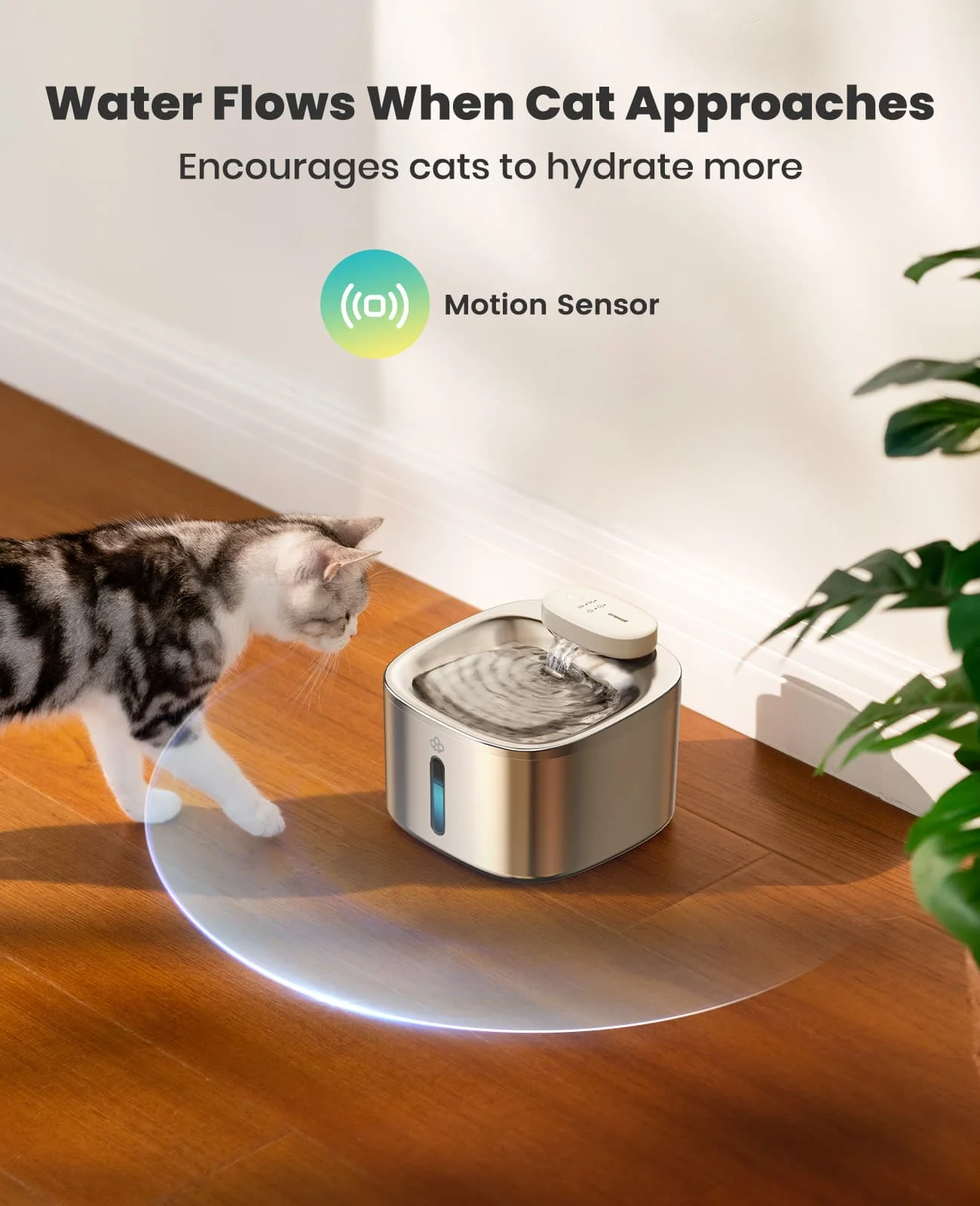 Oneisall 2L Cat Water Fountain & 7L Pet Water Fountain Set - Image 20