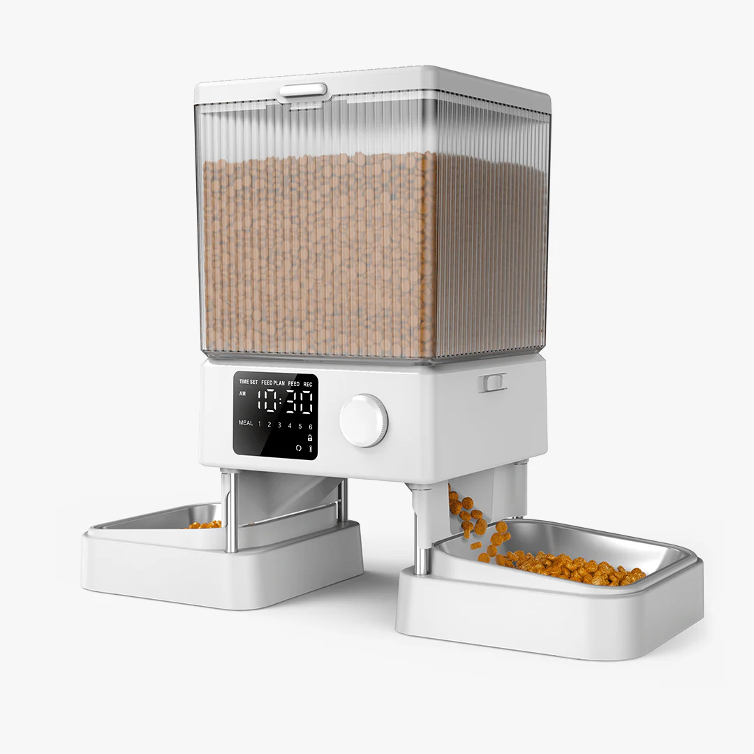 Oneisall 5L Automatic Cat Feeder for Two Cats-Black - Image 31