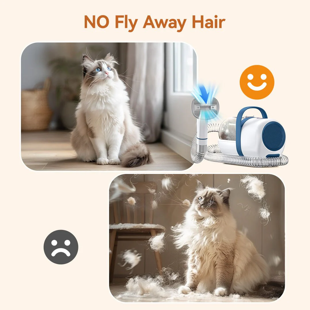 Oneisall LM5C 6-in-1 Cat Grooming Vacuum Kit - Image 3