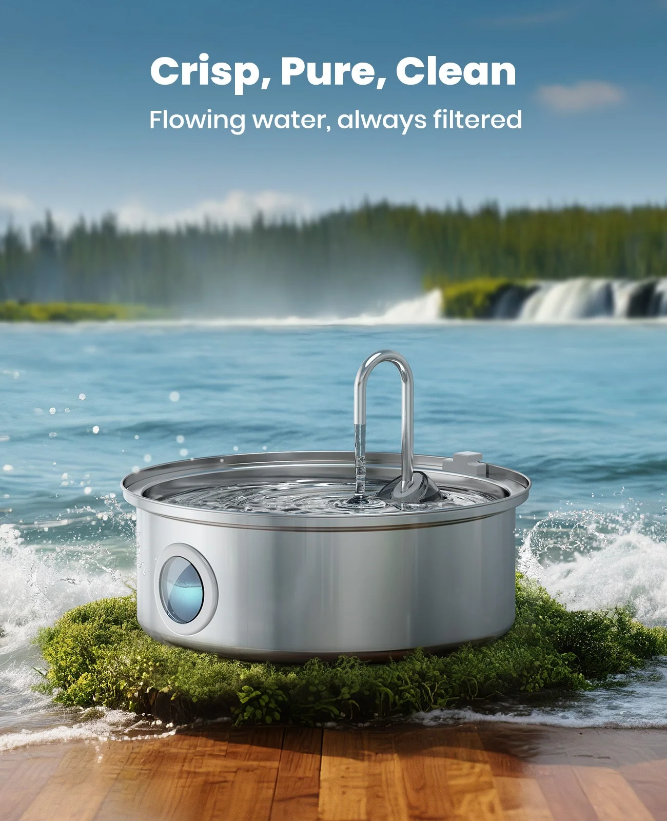 Oneisall 7L Pet Water Fountain with 1.5m Power Cord - Image 12