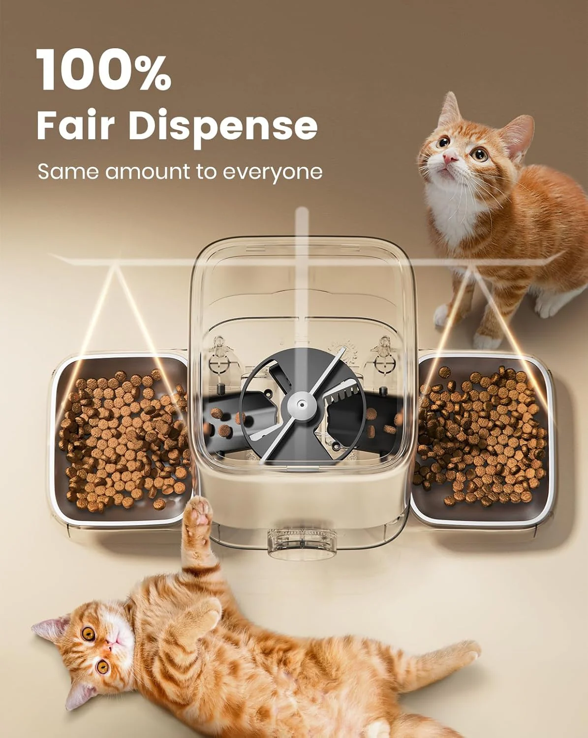Oneisall H1 5L Automatic Cat Feeders for Two Cats - Image 4