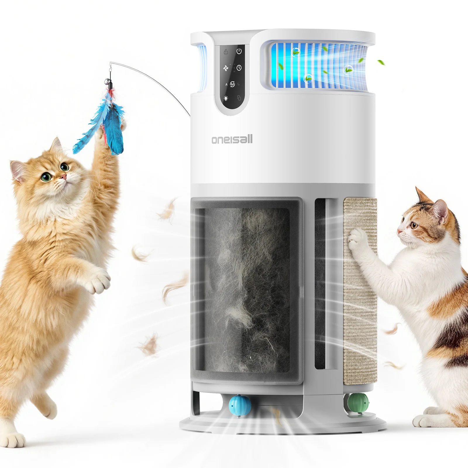 Oneisall Automatic Cat Litter Box & Pet Air Purifier Set - Image 34