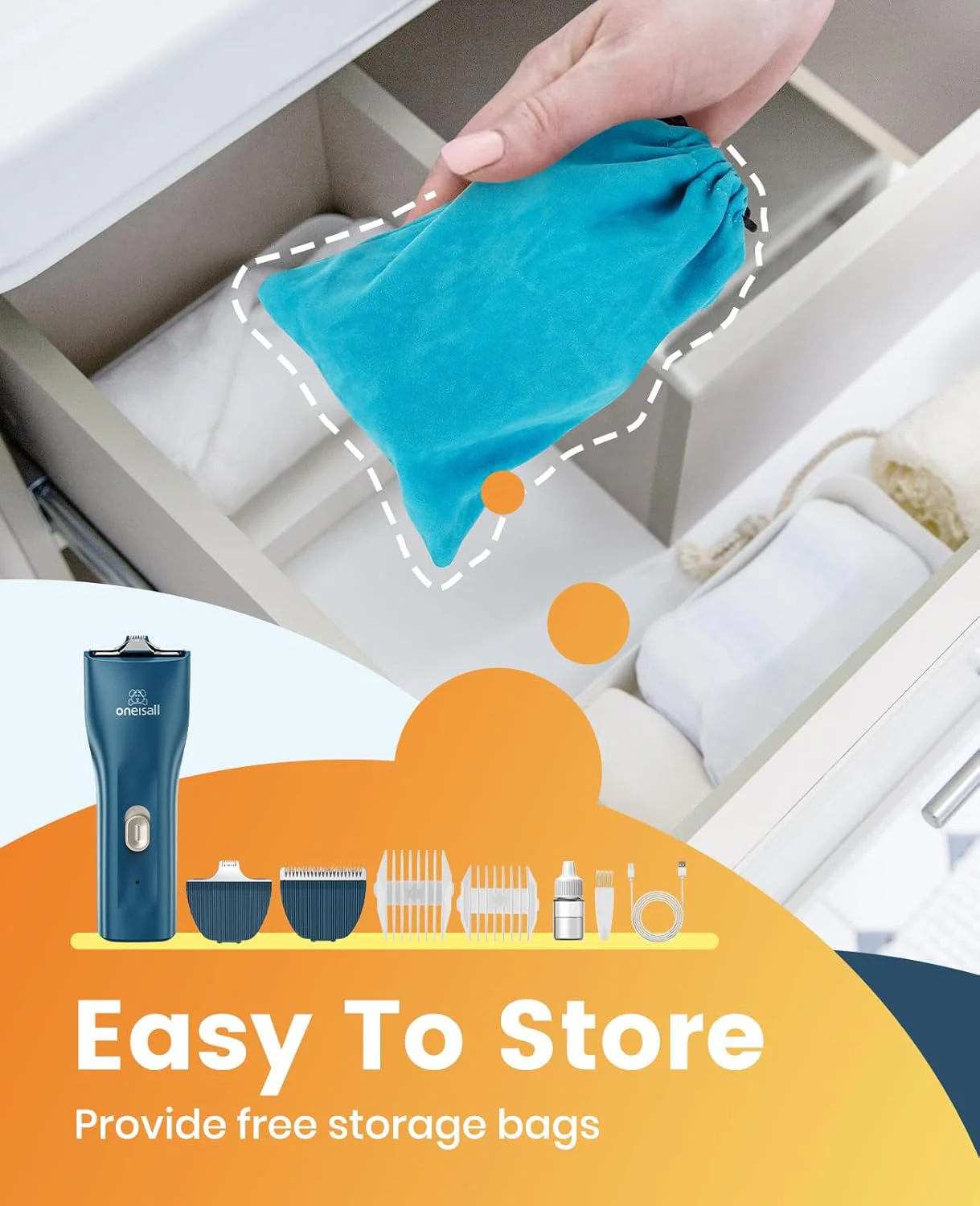 Oneisall LGL006 Cat Clipper with Dual Blades - Image 8