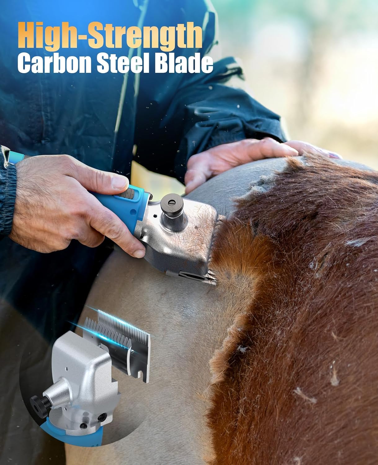 Oneisall 2601 Cordless Horse Clippers All-in-one - Image 5