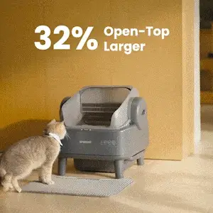 Oneisall Ease S1 Self-Cleaning Litter Box White - Image 12