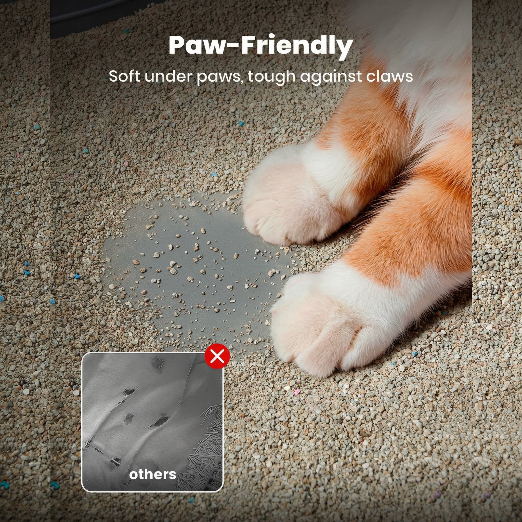 Oneisall Ease S1 Self-Cleaning Litter Box White - Image 46