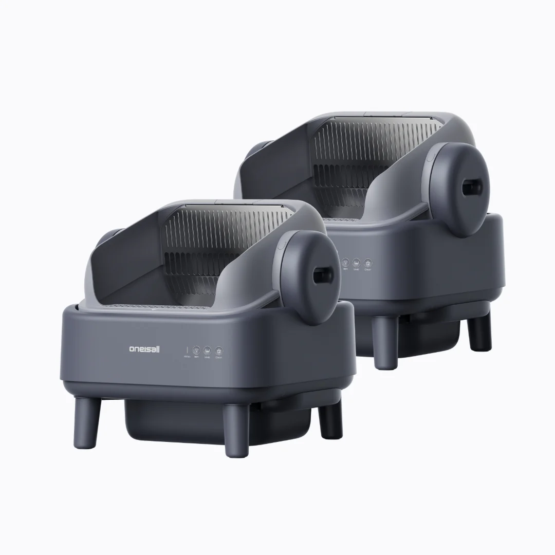 Oneisall Ease S1 Self-Cleaning Litter Box White - Image 47