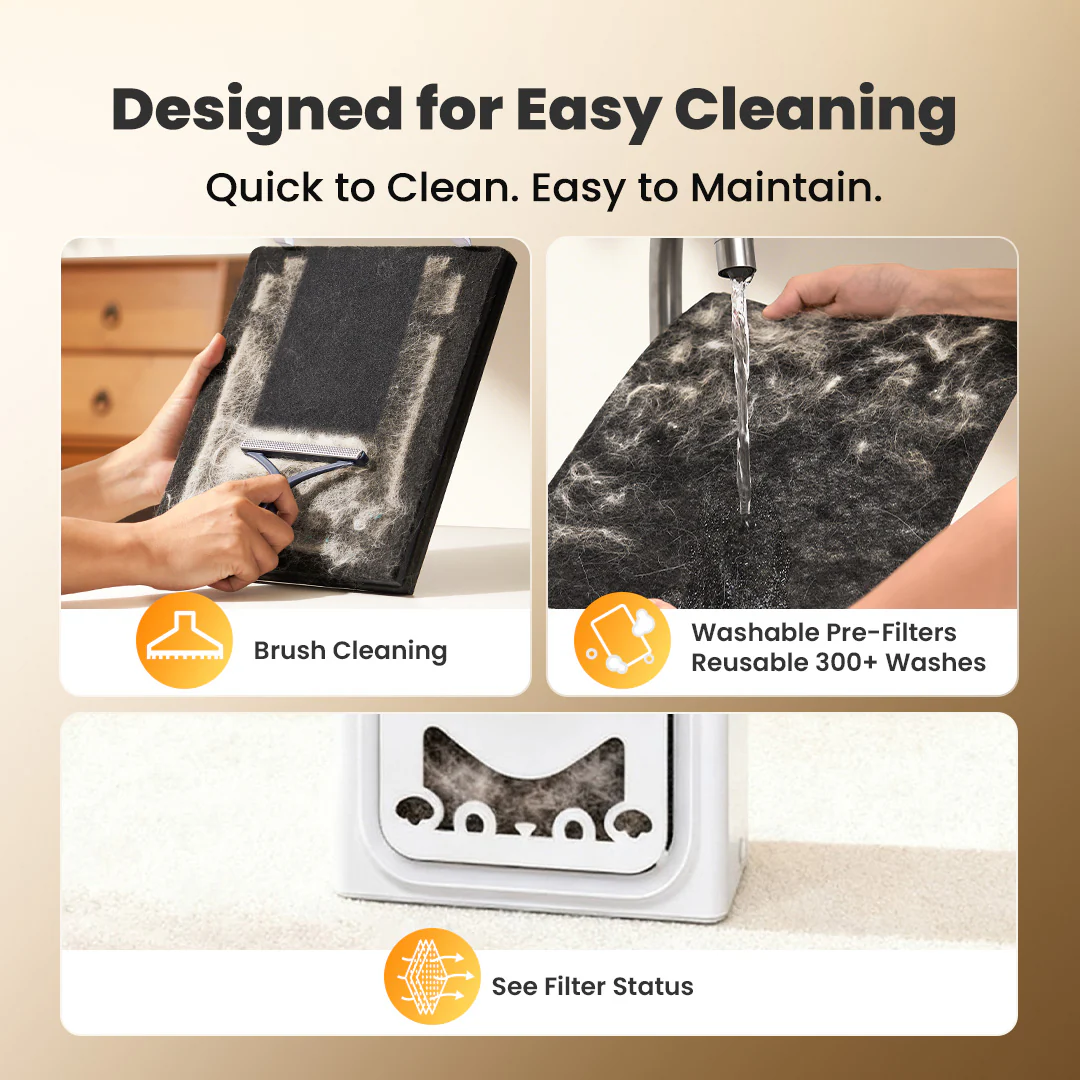 Oneisall Hair & Odor Control Set for Homes with Pets - Image 38