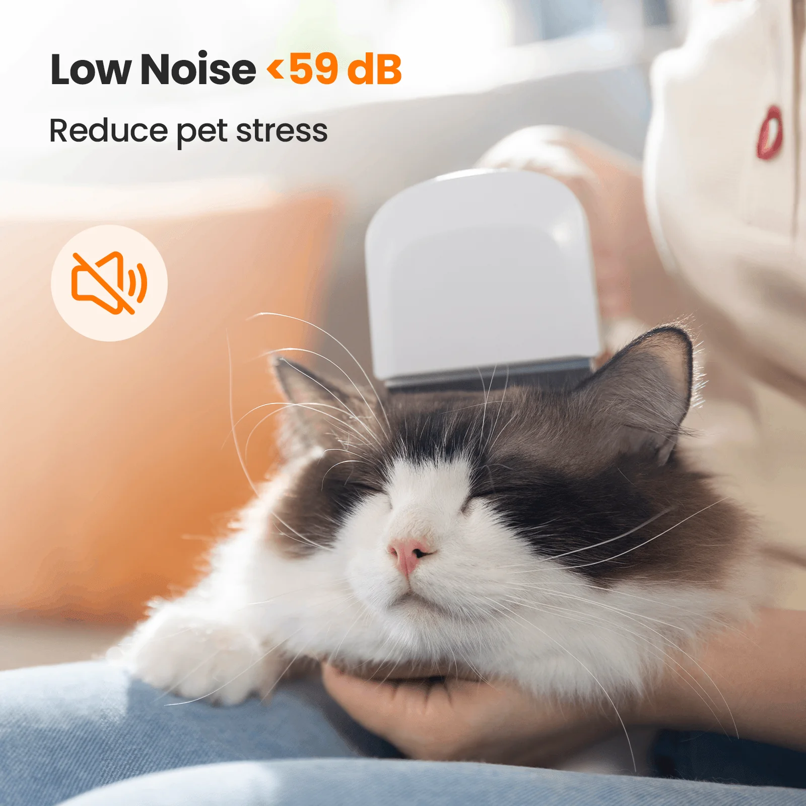 Oneisall LM2 Pet Grooming Vacuum Kit & 3 Blades Replacement Set - Image 8