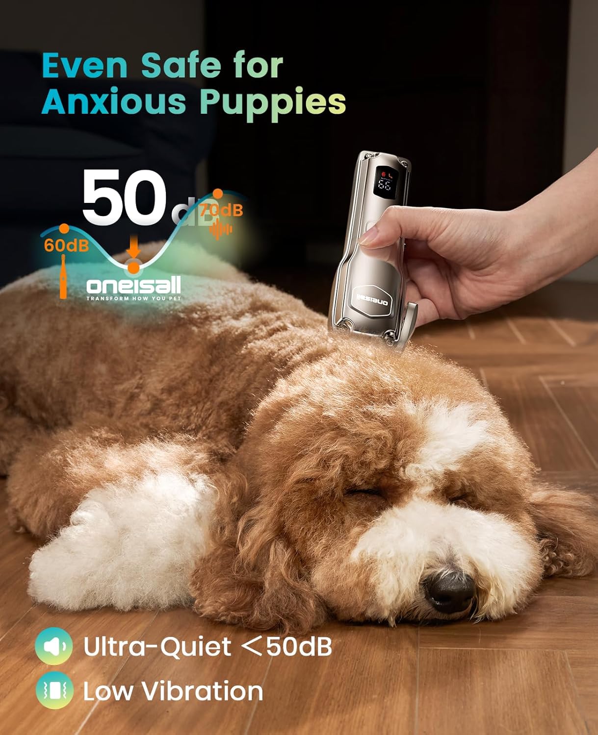 Oneisall PC18 Dog Clippers for Grooming Thick Hair - Image 9