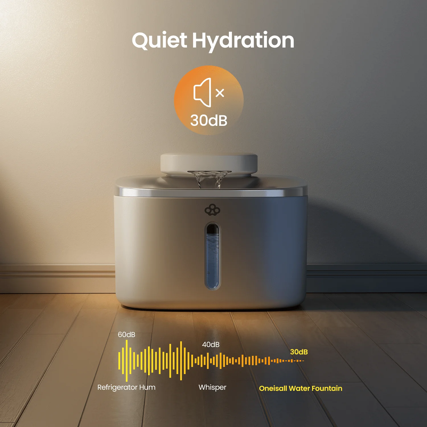 Oneisall 5L Automatic Cat Feeder Basic & 3.5L Cordless Water Fountain Set - Image 26