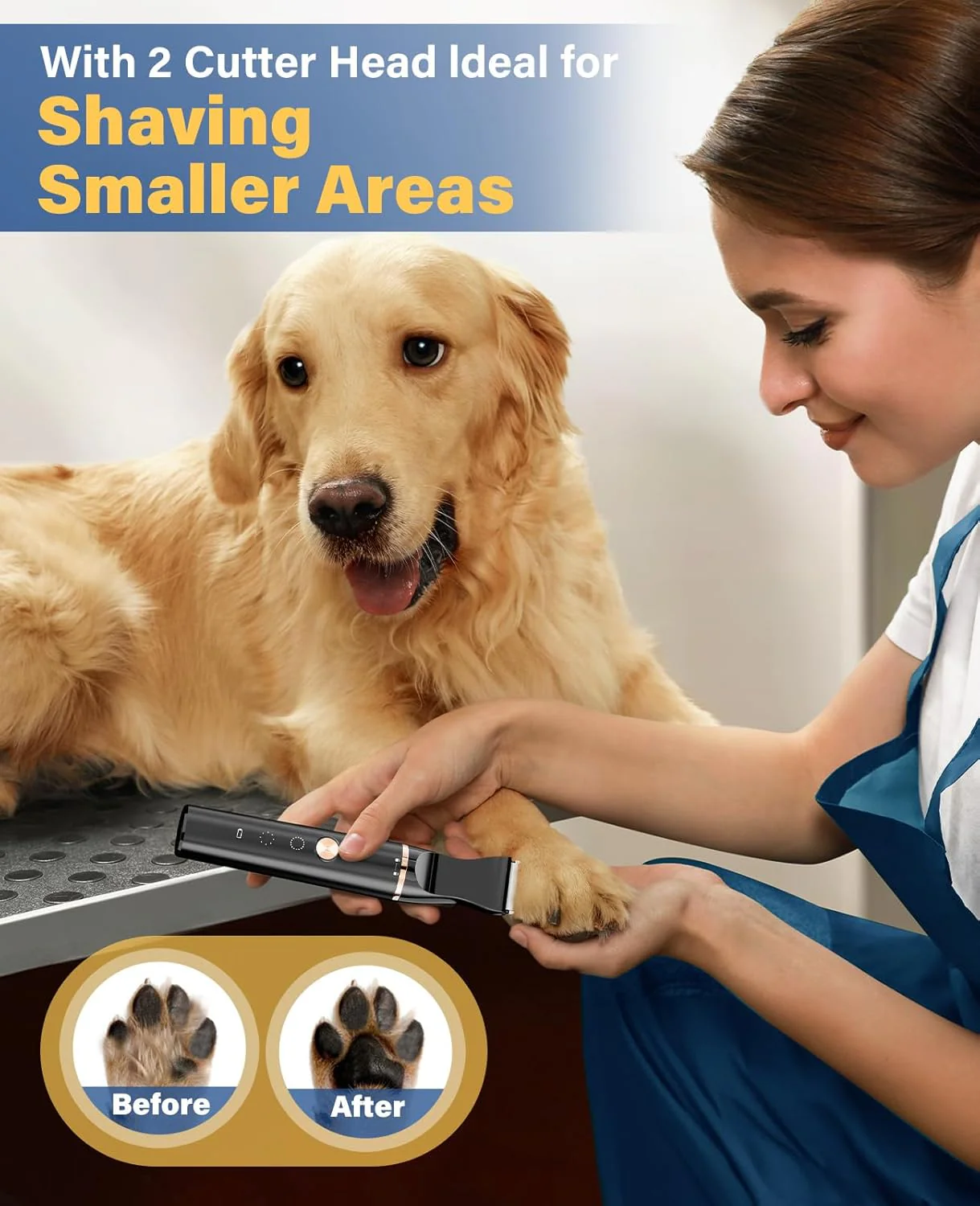 Oneisall RFC-676 Dog Clipper for Thick Coats - Image 24