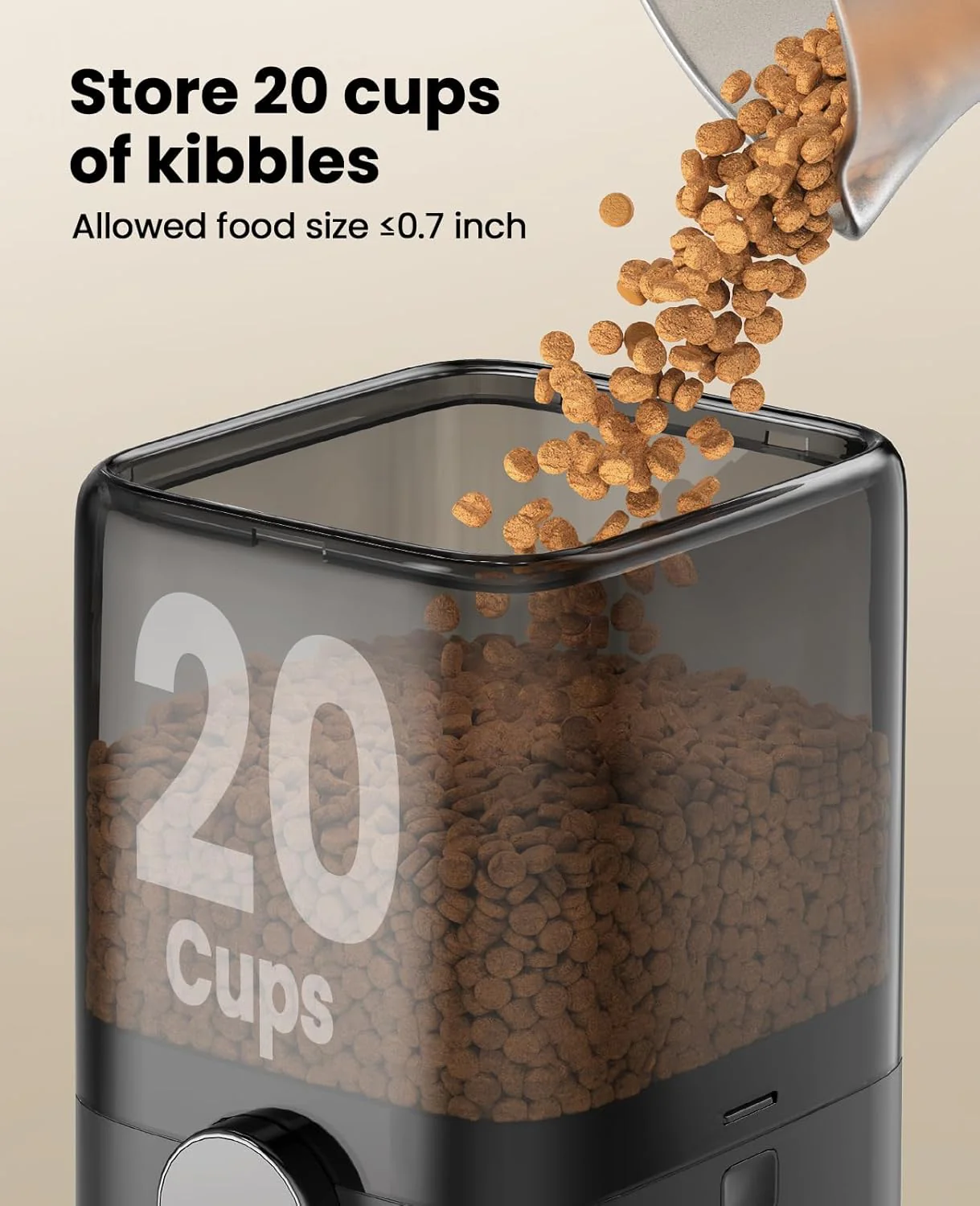 Oneisall PF07 5L Automatic Cat Feeder - Image 5