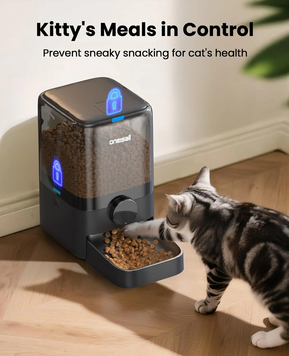 Oneisall PF07 5L Automatic Cat Feeder - Image 6