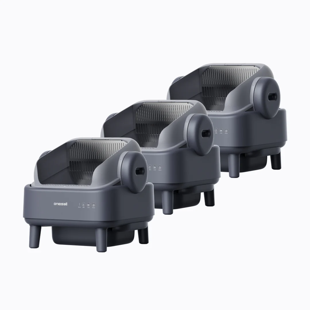 Oneisall Self-Cleaning Automatic Cat Litter Box for Multi-Cat Homes - Image 13