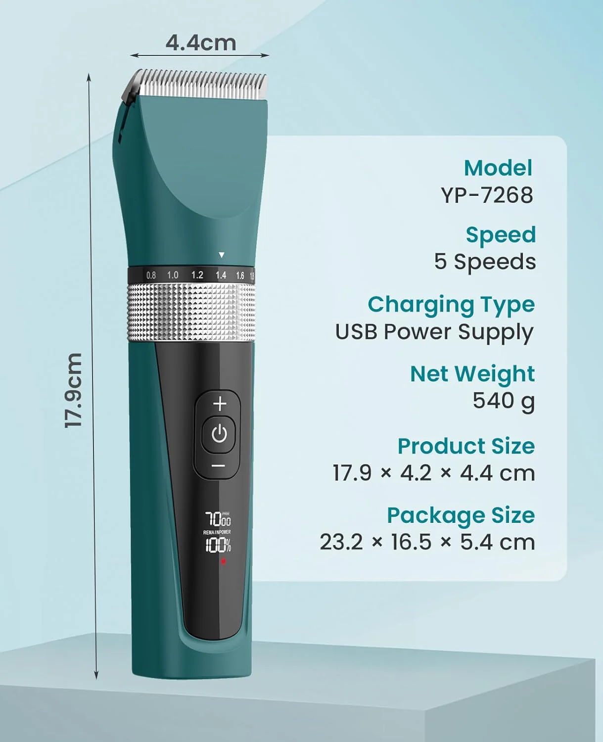 Oneisall YP-7268 Cat Clipper 5 Speeds - Image 9