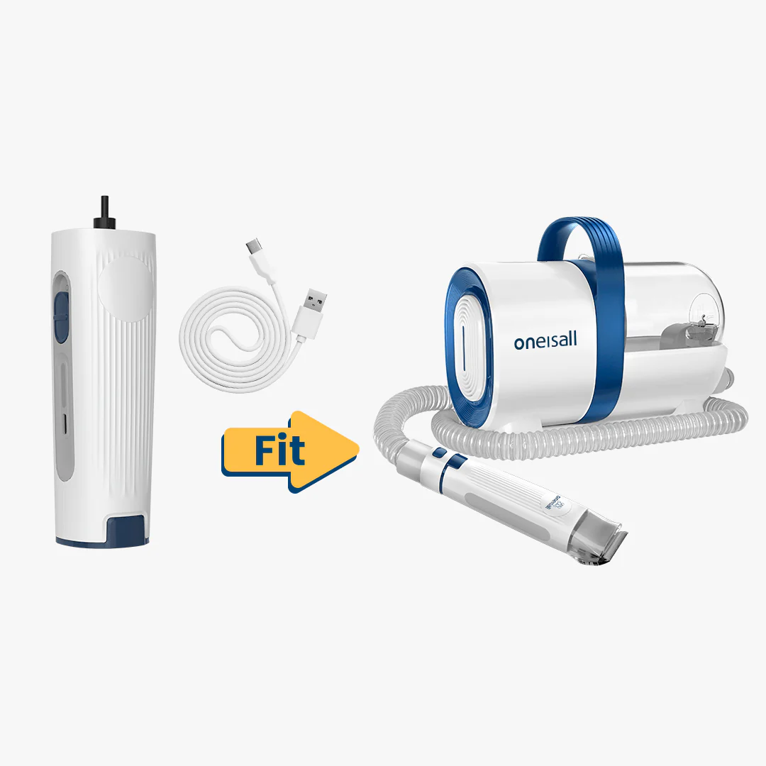 Oneisall LM2/LM5 Pet Grooming Vacuum Main Clipper & USB Charger Replacement - Image 3