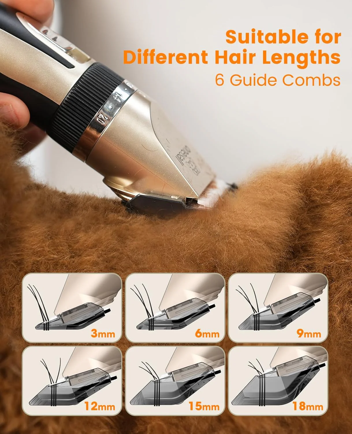 Oneisall X2&N5 3 in 1 Dog Clippers & Dog Paw Trimmer - Image 7